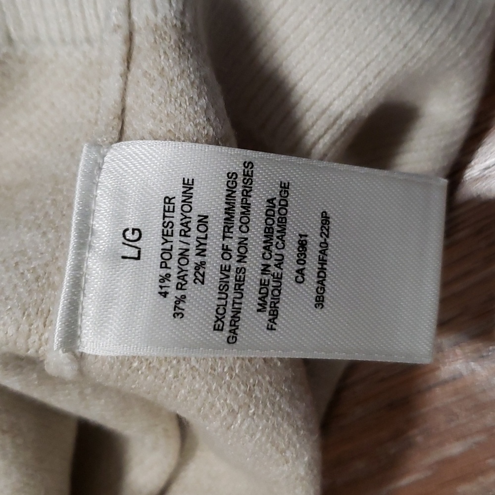 (L) NWT Denver Hayes Zebra Stripe Print Soft Sweater Cozy Cottagecore Gift New - Picture 7 of 9